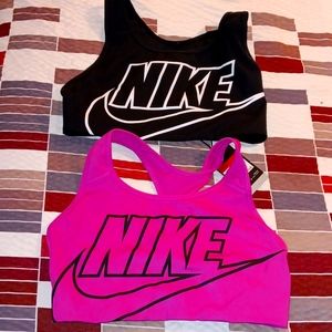 Nike sports crop tops